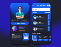 Doctor Appointment App (Dark mode)