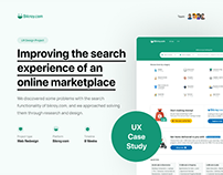 Improving search experience of an online marketplace