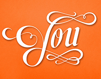 It Was A Pleasure To Write You — Lettering