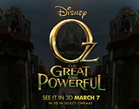 Oz the great and powerful – Tour Animation