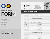 Registration Form | MS Word