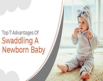 Top 7 Advantages of Swaddling A Newborn Baby