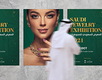 Saudi Jewelry Exhibition | Visual Identity