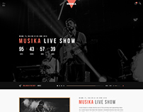 Musika - Music Festival & Band WordPress Theme