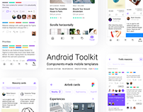 Figma Android material UI kit