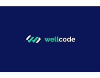 WellCode - branding and landing page concept