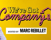 I Heart Comix / Amazon Music "We've Got Company" Logo