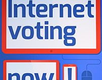 Internet Voting Now! poster