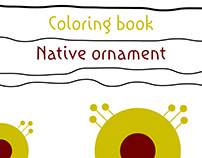 Educational coloring book for children