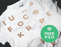 T-Shirt Mockup / Free PSD