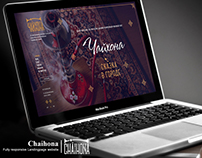 Chaihona Restaurant web design
