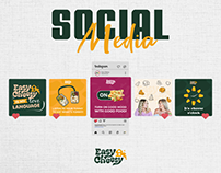 Easy Cheesy- Social Media Managing & Design
