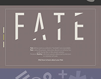 Web design for Futura font