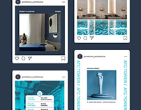 Instagram strategy for Pininfarina Architecture