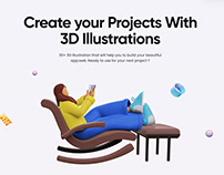 Education Illustration 3D Pack