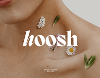 Hoosh, ethical & honest self care | Brand Identity
