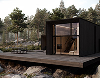Cgi for Modular House in Finland