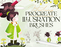 Illustration Brushes: Procreate Brushes