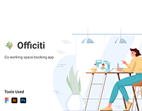 Co-working space booking App