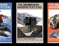 The Snow Garden Festival [identity, graphic design]