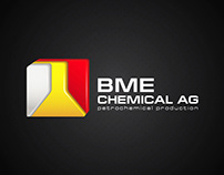 Petrochemical concern custom logo logotype design