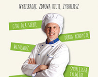 Leaflet Healthy Diet / Ulotka Zdrowa Dieta
