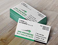 Business Card - Anu Polymers