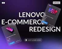 Lenovo E-commerce Redesign