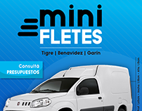 Flyer Publicitario - Mini Fletes Mau