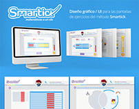 Diseño gráfico / UI para Smartick