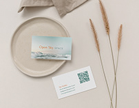 Open Sky Space Business Cards