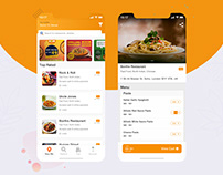 Food & Restaurant Ordering App UI Kit Design
