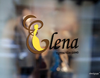 Logo thời trang Elena