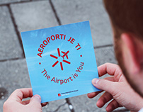 "AEROPORTI JE TI" (Branding & Creative Campaign) TIA