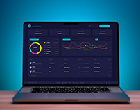 UI UX Dashboard Design for DEX Trading Portfolio
