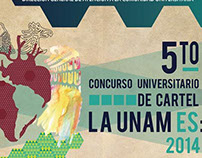Cartél La UNAM es 2014