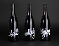 Wine Bottle "Halleluja!"