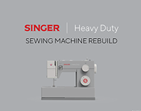 Singer Sewing Machine CAD Rebuild