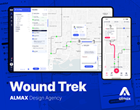 Wound Trek - Admin Medical Web & Mobile Application