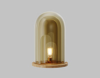 "labyrinth" lamp concept