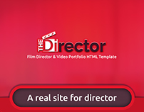 The Director – Film Director & Video Portfolio PSD Temp