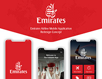 Emirates Airline Mobile App Redesign Concept