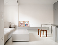 Apartment of a minimalist
