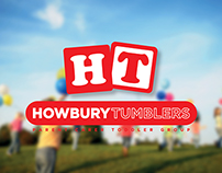 Howbury Tumblers Logo Design