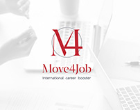 Corporate identity for the "Move4Job" company
