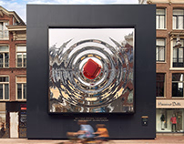 Art Piece design - Cartier Shop Hoarding