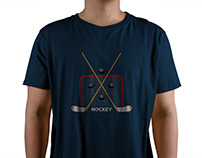 Projekt koszulki - Love Hockey