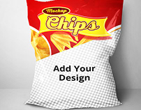 Chips Foil PSD Mockup