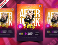 After Work DJ Party Flyer PSD Template