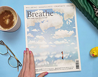 Cover illustration for Breathe Magazine